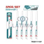 Jeux 05 lames de scie alternative-TOTAL