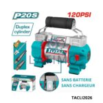 Compresseur portatif 20v 120 psi-TOTAL