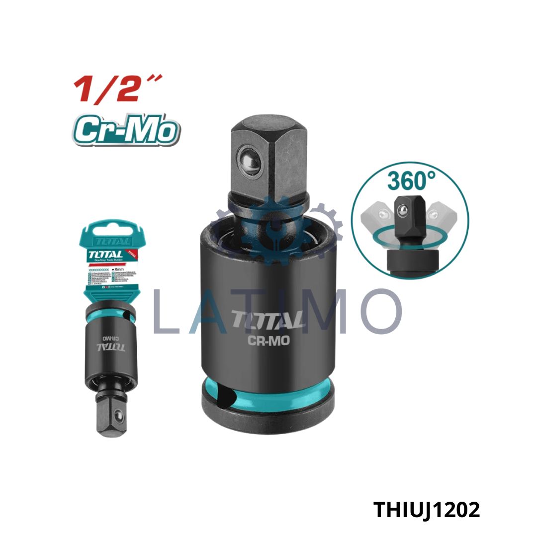 TOTAL Adaptateur universel flexible 1/2 THIUJ1202 Adaptateur universel flexible 1/2-TOTAL