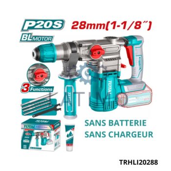 Marteau perforateur 20v 28mm sans b/Ch-TOTAL
