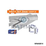 WADFOW Agrafes 14x11.3x1.2mm WNA0814