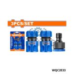 WADFOW Jeu 3 raccord arrosage WQC2E33