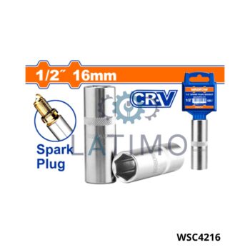 Douille 1/2 pour bougie 16mm-wadfow