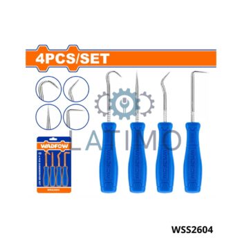 Jeu 4 crochets 75mm-wadfow