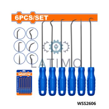 Jeu 6 crochets 150mm-wadfow