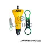 Adaptateur riveteuse visseuse