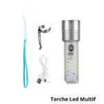torche led multifonction rechargeable