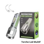 torche led multifonction rechargeable