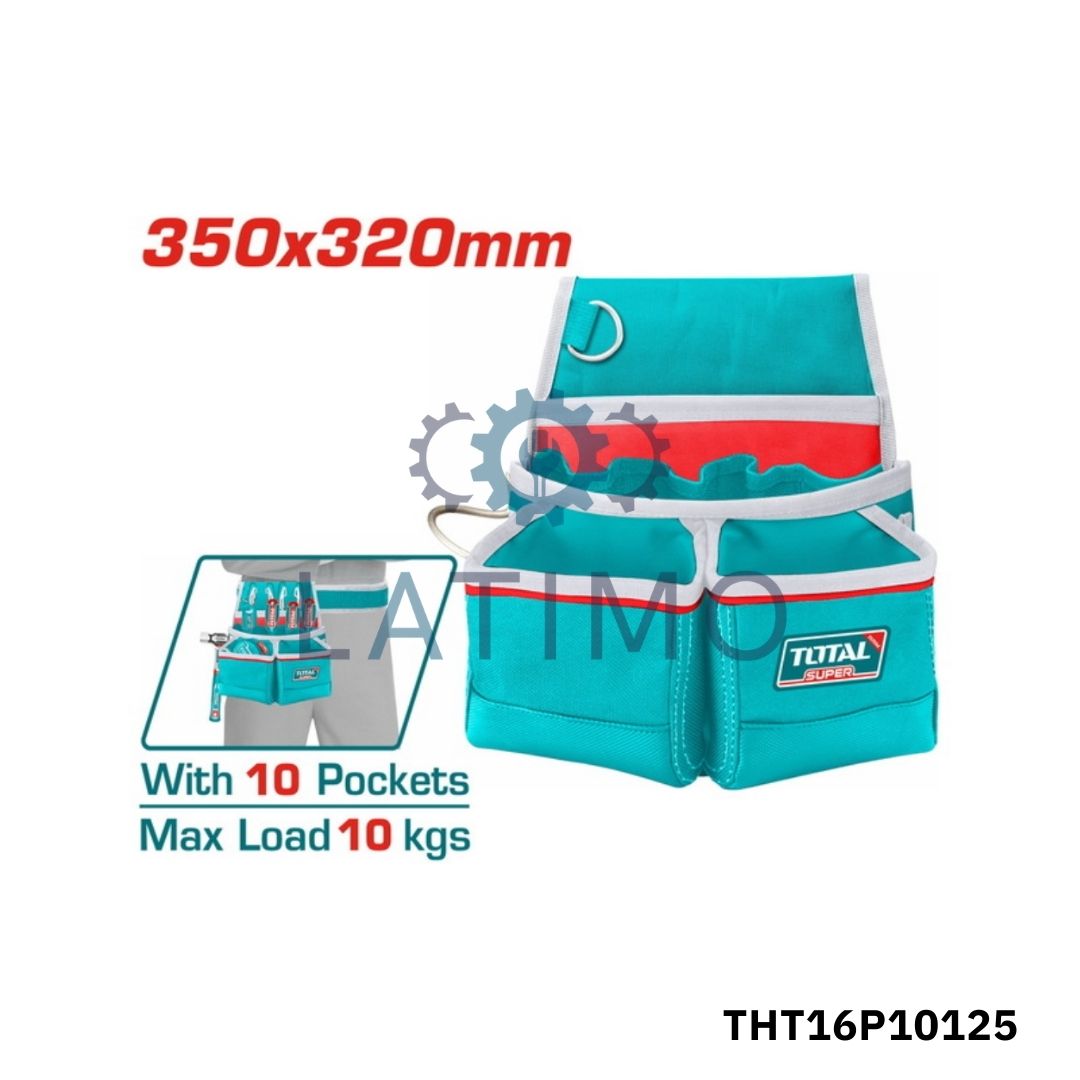 TOTAL Ceinture d'outillage 350mm THT16P10125 TOTAL Ceinture d'outillage 350mm THT16P10125