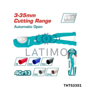 TOTAL Pince coupe tube pvc 35mm THT53351