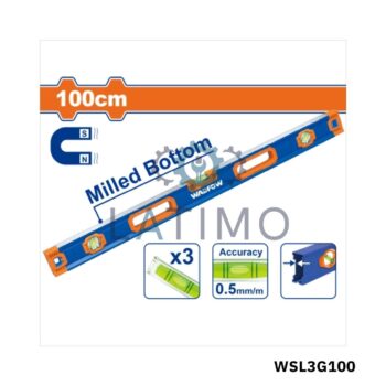 WADFOW Niveau d'eau 100cm magnetique WSL3G100