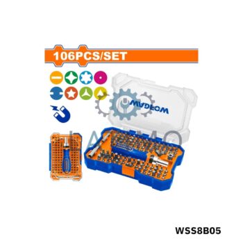 WADFOW Jeu 106 tournevis WSS8B05