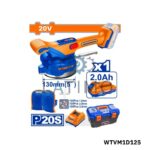 WADFOW Machine vibreur a batterie WTVM1D125