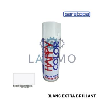 SARATOGA Peinture blanc extra brillant 400ml