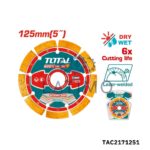 TOTAL Disque diamant universel 125mm TAC2171251