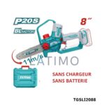 TOTAL Scie a chaine 8 pouce sans batterie sans chargeur TGSLI2088