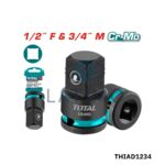 TOTAL Adaptateur douille 12f 34m THIAD1234