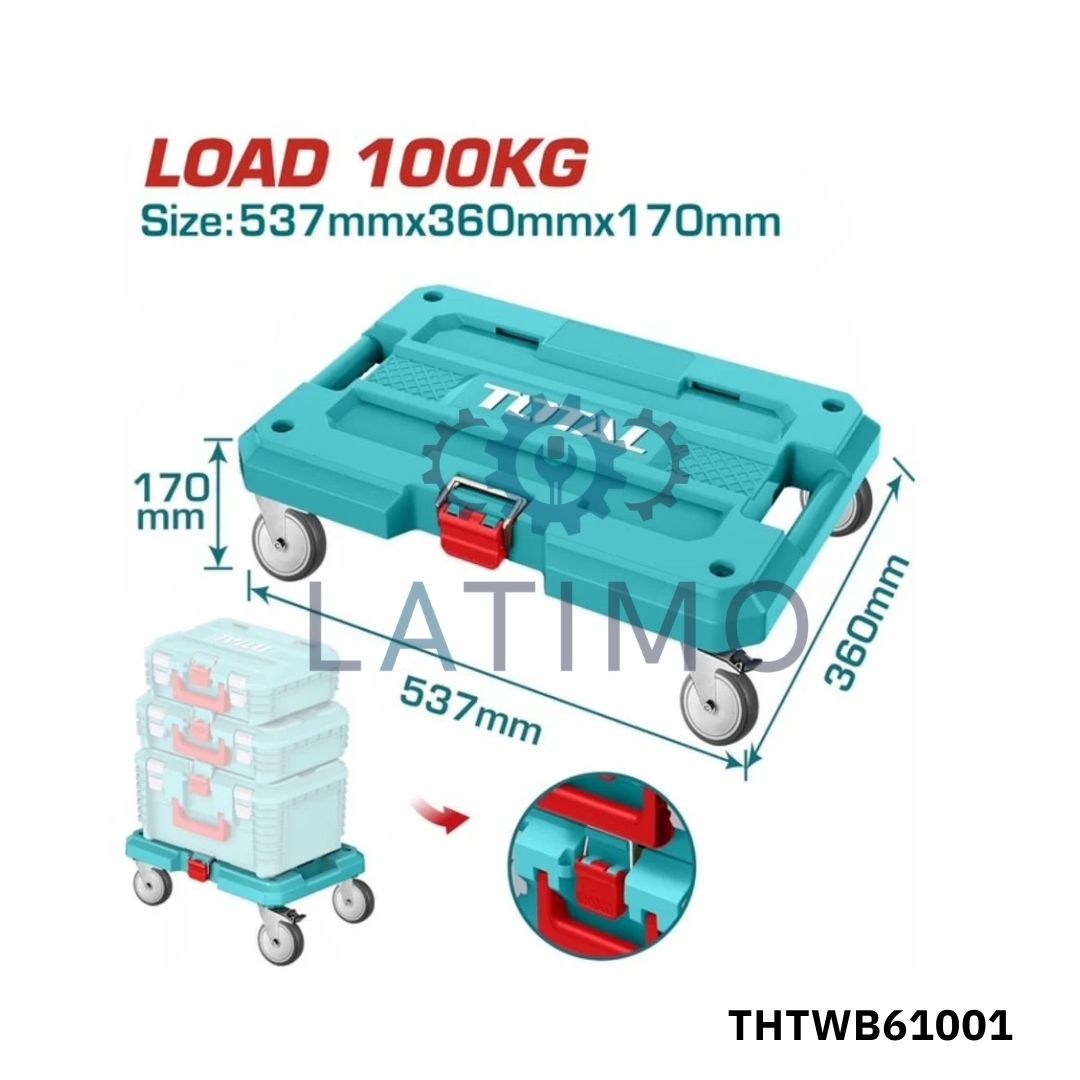 TOTAL Plateau roulant max 100kg THTWB61001 TOTAL Plateau roulant max 100kg THTWB61001