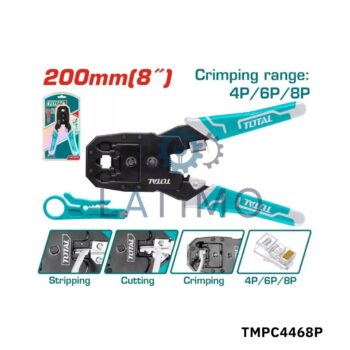 TOTAL Pince a sertir 200mm TMPC4468P