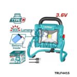 TOTAL Lampe portative rechargeable 900lm TRLF4415