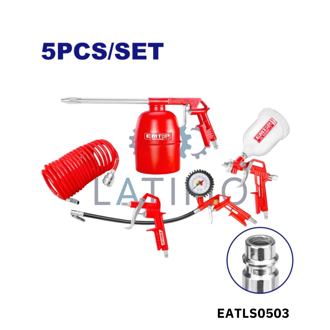 EMTOP Jeu 5 pcs pneumatique EATLS0503 EMTOP Jeu 5 pcs pneumatique EATLS0503