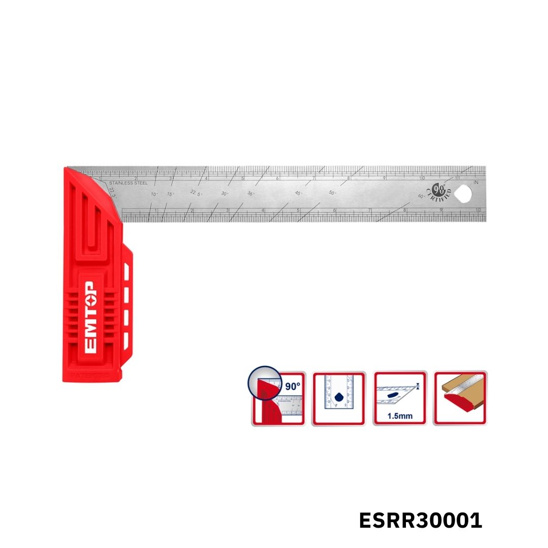 EMTOP Equerre de macon 300mm ESRR30001 EMTOP Equerre de macon 300mm ESRR30001