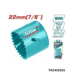 TOTAL Scie a cloche bimetallique hss 22mm TAC410221