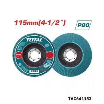 TOTAL Disque lamel 115mm p80 TAC641153