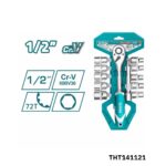 TOTAL Jeux 12 cle a douilles 1/2 THT141121