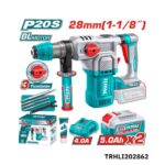 TOTAL Marteau perforateur 20v 2.5ah TRHLI202862