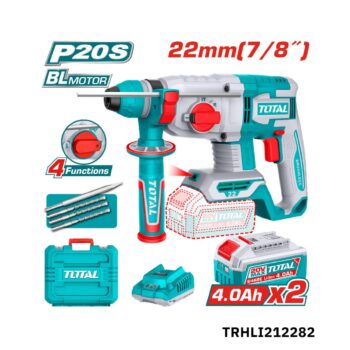 TOTAL Marteau perforateur 20v 2.4ah TRHLI212282