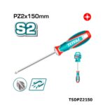 TOTAL Tournevis pz 2x150mm TSDPZ2150