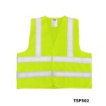 TOTAL Gilet de securite jaune TSP502