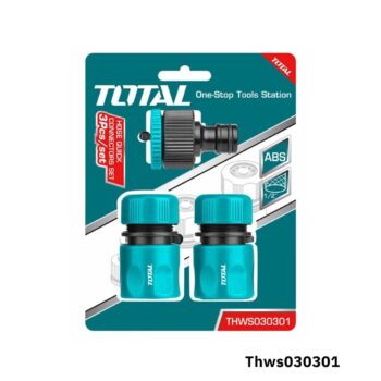 TOTAL Kit raccords rapide 1/2" 3 pcs THWS030301