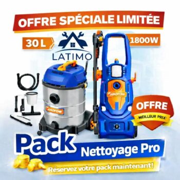 WADFOW Pack nettoyage professionnel