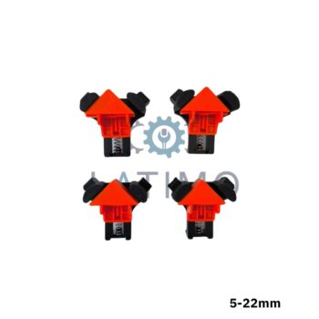 LATIMO Jeux de 4 pinces d'angle 5-22mm ART03462