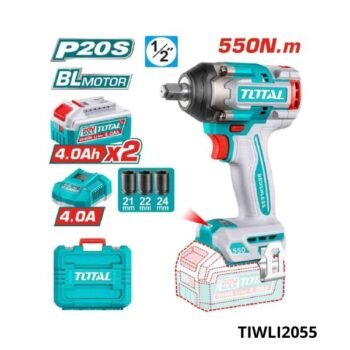 TOTAL Cle a choc 20v 550nm 1/2 TIWLI2055