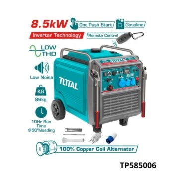 TOTAL Groupe electrogene 8.5kw essence inverter TP585006