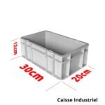 LATIMO Caisse industriel 30x20x12cm c1 ART03529