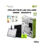 GAPE Projecteur led solaire 100w