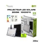 GAPE Projecteur led solaire 200w