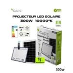 GAPE Projecteur led solaire 300w