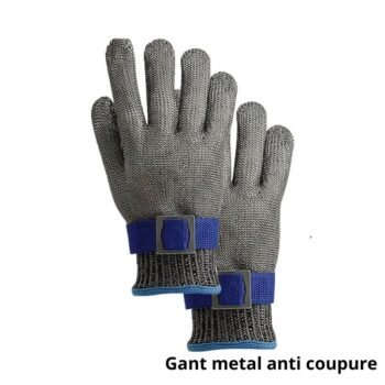 LATIMO gants metal anti coupure ART03645