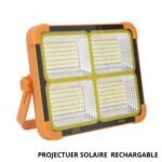 LATIMO projecteur solaire rechargable ART03652