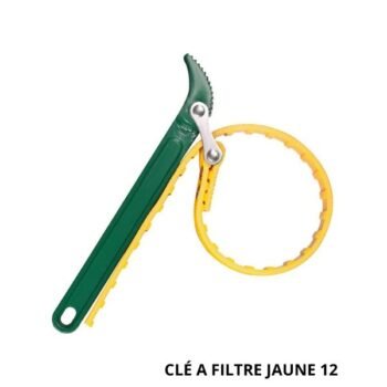 LATIMO clé a filtre jaune 12 ART03654