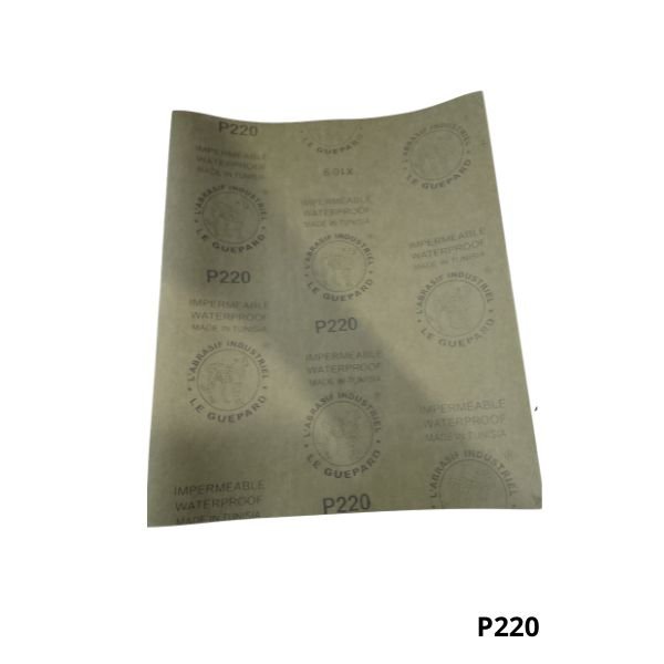 LATIMO Papier abrasif P220 ART03677 LATIMO Papier abrasif P220 ART03677