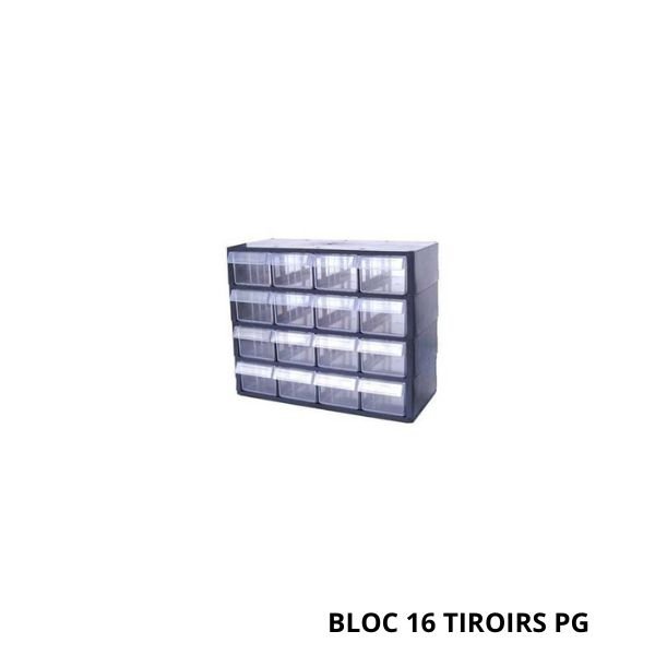 LATIMO Bloc 16 tiroirs PG ART03687 LATIMO Bloc 16 tiroirs PG ART03687