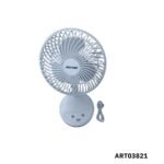 LATIMO Mini Ventilateur Rechargeable ART03821 compact, silencieux et rechargeable USB. Idéal pour bureau, voyage et maison au meilleur prix en Tunisie.