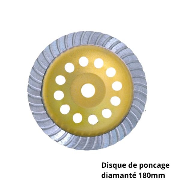 LATIMO disque de poncage diamanté 180 mm ART03647 LATIMO disque de poncage diamanté 180 mm ART03647