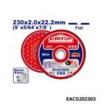EMTOP Disque tronçonner 230x2mm EACD202303